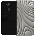 Pikkukuva 1 / 3: Sony Xperia XA2 Lompakkokotelo Hopea-aallot