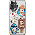 Pikkukuva 1 / 3: Samsung Galaxy A04s Läpinäkyvä kuori Labubu hahmokokoelma - Pop Mart Labubu The Monsters väriluulisessa muotoilussa