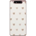Pikkukuva 1 / 3: Samsung Galaxy A80 Läpinäkyvä kuori Teddy-tausta - söpöt teddykarhut pehmeällä taustalla