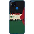 Miniatyrbild 1 av 3: Xiaomi Redmi 9C NFC Genomskinligt Skal Stand with Palestine – solidaritetsdesign med starkt budskap
