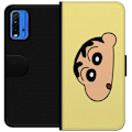 Miniatyrbilde 1 av 3: Xiaomi Redmi Note 9 4G Lommeboketui Peeking Shinchan