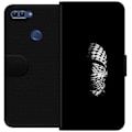 Pikkukuva 1 / 3: Huawei P smart Lompakkokotelo Keffiyeh-kuviointi - klassinen palestiinalainen mustavalkoinen shaali, jolla on kulttuurinen merkitys