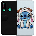 Pikkukuva 1 / 3: Huawei P40 lite E Lompakkokotelo Stitch Koirapuku Lilo & Stitch Disney Hauska Design Sininen Avaruusolento Sarjakuva Hahmo Suosittu Lapsille Suosittu