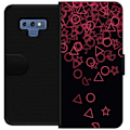 Miniatyrbillede 1 af 3: Samsung Galaxy Note9 Tegnebogsetui Squid Game Ikoner Serie Design Populært TV Spil Ikoner Grafisk Motiv Asiatisk Trend Dramaserie