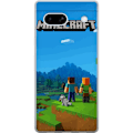Miniatyrbild 1 av 3: Google Pixel 7a Genomskinligt Skal Minecraft Key Art