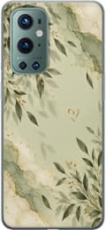 Kompatibel Mobilcover til OnePlus 9 Pro Salvieblad grøn