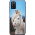 Kompatibel Mobilcover til Samsung Galaxy A03s Kat og Hest