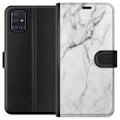 Pikkukuva 1 / 3: Samsung Galaxy A51 Lompakkokotelo Marmori