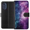 Miniatyrbillede 1 af 3: Motorola Moto E32s Tegnebogsetui Nebula