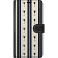 Kompatibelt Lommeboketui til Xiaomi 13T Pro Blå vinglassstriper blå