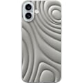 Pikkukuva 1 / 3: Apple iPhone 16 Plus Läpinäkyvä kuori Hopea-aallot