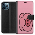 Miniatyrbillede 1 af 3: Apple iPhone 12 Pro Max Tegnebogsetui Kawaii Piggy