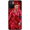 Pikkukuva 1 / 3: Xiaomi Redmi 10 Läpinäkyvä kuori Ronaldon Taidot - CR7 Suunnittelu Aidolle Kannattajalle