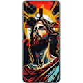 Pikkukuva 1 / 3: OnePlus Nord CE 3 Lite Läpinäkyvä kuori Jeesus ja Kortti - uskonnollinen motiivi syvällä symboliikalla
