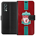 Miniatyrbillede 1 af 3: OnePlus Nord 2 5G Tegnebogsetui Liverpool FC - Klassisk Fodboldstolthed i Rødt