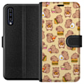 Pikkukuva 1 / 3: Samsung Galaxy A50 Lompakkokotelo Kawaii capybara puhelinkotelo useilla söpöillä hahmoilla