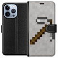 Miniatyrbillede 1 af 4: Apple iPhone 13 Pro Tegnebogsetui Minecraft Værktøjer