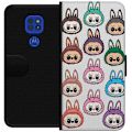 Miniatyrbilde 1 av 3: Motorola Moto G9 Play Lommeboketui Labubu Macaron Monster - S