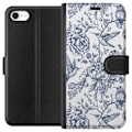 Miniatyrbillede 1 af 3: Apple iPhone 6 Tegnebogsetui Blomster & Fugle - Romantisk Vint