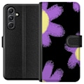 Miniatyrbillede 1 af 3: Samsung Galaxy A15 5G Tegnebogsetui Blomsterdragt
