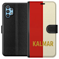 Miniatyrbillede 1 af 3: Samsung Galaxy A32 5G Tegnebogsetui Kalmar - fodbold