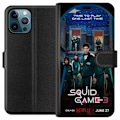Pikkukuva 1 / 3: Apple iPhone 12 Pro Max Lompakkokotelo Squid Game Kausi 3 TV-sarjan hahmot Suositut TV-sarja Motiivit Ikoni Jännitys Draama Aasialainen suunnittelu T