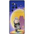 Pikkukuva 1 / 3: vivo X80 Pro Läpinäkyvä kuori Labubu Neon Pop - Neonväri pop-taiteen hirviö