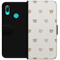 Pikkukuva 1 / 3: Huawei P smart 2019 Lompakkokotelo Teddy-tausta - söpöt tedd