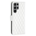 Miniatyrbild 5 av 5: Högkvalitativt nytt Samsung Galaxy S24 Ultra Fodral Diamond Vit 89