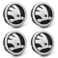 Miniatyrbild 2 av 6: Specialerbjudande! Högkvalitativt nytt 4-pack - Skoda Navkapslar / Hjulnavemblem - Bil 60 60 56 mm