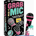 Miniatyrbild 1 av 5: Grab The Mic Karaoke Spel - Spännande Grab The Mic, 2-10 Spelare, 250 Lyrikkort Hög Kvalitet (Påsk)
