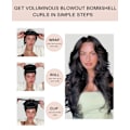 Miniatyrbild 2 av 5: Högkvalitativa nya Heatless Hair Curlers att sova i, Inga Värme Satin Heatless Curls Overnight Curls Locks Set Jumbo Stora Skum Svamp Hårspolar
