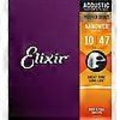 Miniatyrbild 1 av 5: Specialerbjudande! Högkvalitativa nya Elixir Akustiska Gitarrsträngar Nanoweb Phosphor Bronze Light 16052