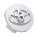 Miniatyrbild 3 av 6: Specialerbjudande! Högkvalitativt nytt 4-pack - Toyota Navkapslar / Hjulnavsemblem - B Silver 62mm - Silver (matt)
