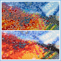 Pikkukuva 5 / 5: Laadukas uusi tyyli 30x40cm 5D Täysi DIY Timanttimaalaus, Timanttimaalaus Auringonkukka Lintu B