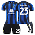 Pikkukuva 1 / 4: Laadukas uusi tyyli 23-24 Inter Milanin kotiharjoituspaita urheiluasu miesten ja naisten jalkapalloasu NO.23 NO.23 20