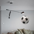 Miniatyrbild 4 av 5: Specialkampanj! Högkvalitativ ny fotbollsväggklocka sovrum vardagsrum väckarklocka gåvor present till barn