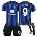 Pikkukuva 1 / 4: Laadukas uusi tyyli 23-24 Inter Milanin kotiharjoittelupaita urheiluasu miesten ja naisten jalkapalloasu NO.9 NO.9 24