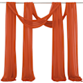 Miniatyrbillede 1 af 8: Højkvalitets ny stil Bryllupsbue Chiffon Stof Drapering Bryllupsdrapering Bue Dekoration Bryllupsdekoration 0.8