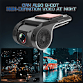 Miniatyrbild 2 av 4: ADAS USB Bilkamera Dashcam Auto Android Körinspelare Med Rörelsedetektering Loop-inspelning Mörkerseende Funktion (FMY) Hög Kvalitet (Påsk)