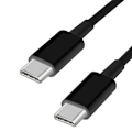 Miniatyrbilde 1 av 2: Høykvalitets ny 2M lader for Samsung - Hurtiglader - USB-C lader - Kabel Black Svart