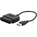 Miniatyrbillede 3 af 8: Højkvalitets ny Ps2 til USB adapter PS2 controller til USB abs sort til Sony Playstation 2 PS2 controller til USB adapter konverter til PS3 Windows PC