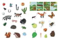 Pikkukuva 2 / 3: Börja med Korta ord Pysselbok multifärg multicolor