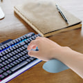 Miniatyrbild 4 av 6: Gaming Tillbehör Handledsstöd för Mus Tangentbord Pad Kuddar Människokroppen Silikagel Läder Kontor