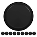 Pikkukuva 1 / 5: Laadukkaat uudet 10 kpl pöytäjääkiekkokiekot Jääkiekkokiekot Pöytäjääkiekon varaosat Jääkiekkotarvikkeet [D] Musta Black 6.50X6.50X0.40CM