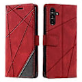 Pikkukuva 1 / 5: Laadukas uusi jalustakotelo Samsung Galaxy A35 5G:lle, naarmuuntumaton PU-nahkainen lompakkokotelo (tyyli C)