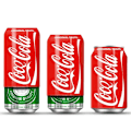 Miniatyrbild 1 av 4: Högkvalitativ ny stil 2st Silikon Coca-Cola Skydd Coca-Cola Burk Dryck Skyddande Hölje Coca-Cola Muggskydd 335ml red