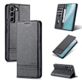 Miniatyrbillede 1 af 4: Sæsonkampagne! Høj kvalitet TG Samsung Galaxy S22 - Effektiv Yazunshi Wallet Case Sort