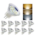 Miniatyrbild 1 av 5: Högkvalitativa nya 10 st Mr11 Glödlampor 3w/5w Ac/dc12v-24v Led Gu4 Bi-pin Sockellampor - Perfekt Kallvit Kallvit Cool white watts