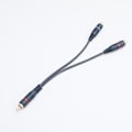 Pikkukuva 4 / 5: RCA-äänikaapelin jakaja RCA Y -sovitinkaapeli 20 cm RCA - JACK 1 uros - 2 naaras RCA-kaapeli, yhteensopiva subwooferin kanssa Phono (RCA Y -kaapeli, 2 kpl, sininen)